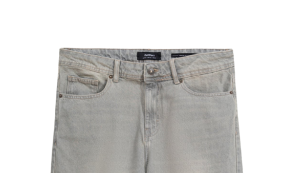 Denim Loose Fit Shorts - Image 2