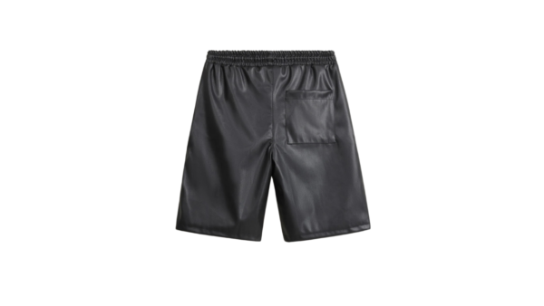 Faux Leather Shorts - Image 2